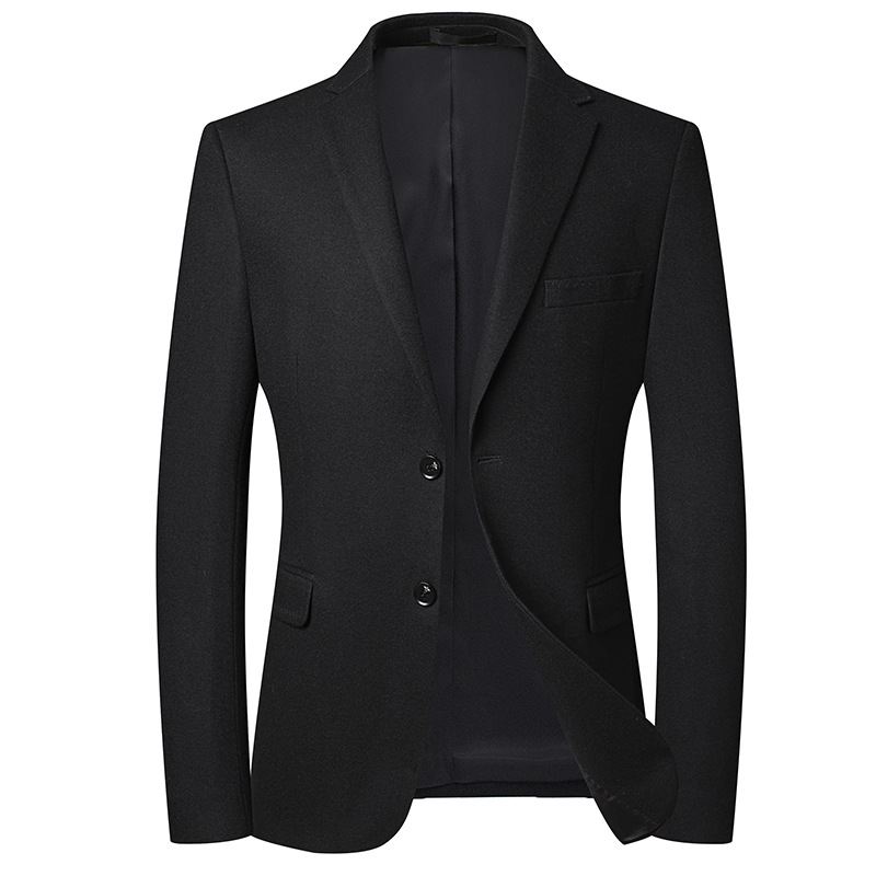 Suit Mænds Casual Slim Pure Wool Lille Jakkesæt Professionel