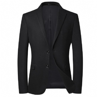 Suit Mænds Casual Slim Pure Wool Lille Jakkesæt Professionel