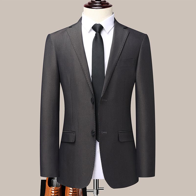 Casual Suit Herreoverdel Fashion Slim Fit Light Business Small Herrejakke