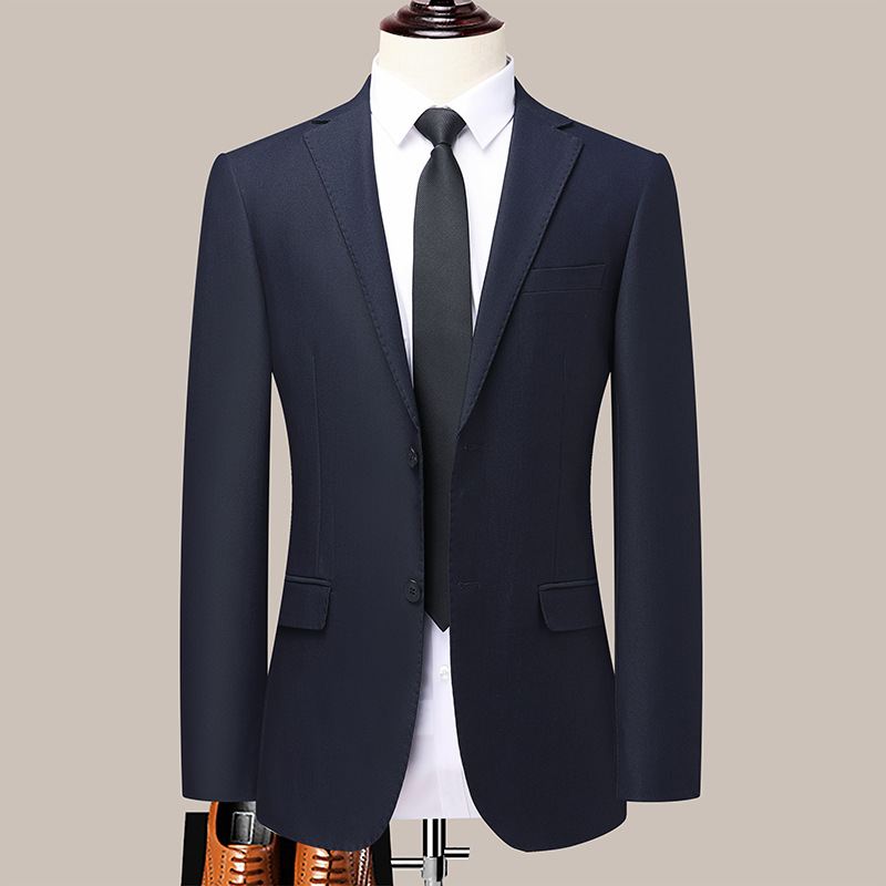 Casual Suit Herreoverdel Fashion Slim Fit Light Business Small Herrejakke